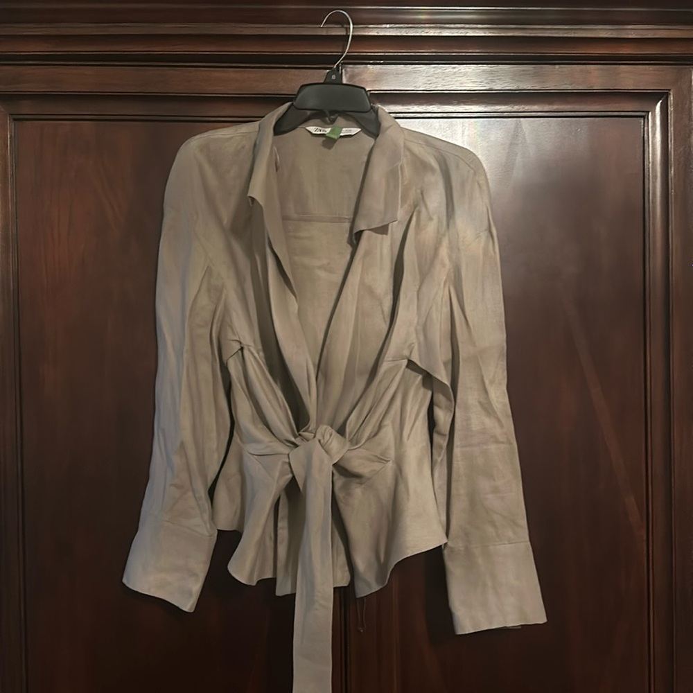 Zara Linen Jacket